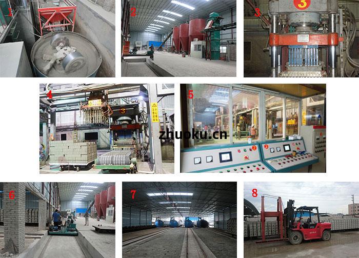 粉(fen)煤灰制磚(zhuan)客戶現(xian)場